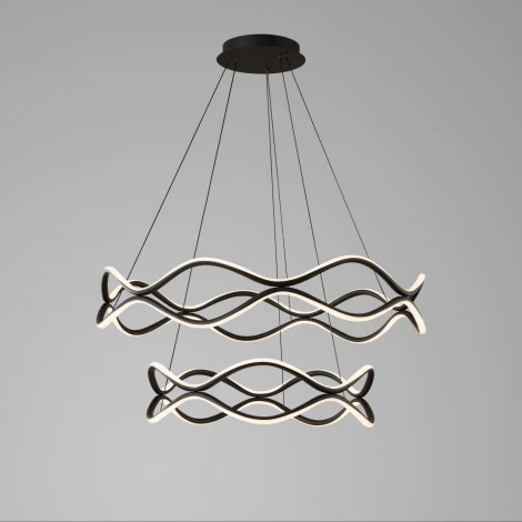 Подвесной светильник ярусный Alfa Light F3024-64 (LED, 220V, на тросе)