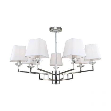 Потолочная люстра на штанге Escada Rhapsody 10161/7PL E14*40W Nickel