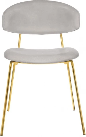 Стул Elle серый с золотыми ножками RF 0781 Bradex Home (арт.RF 0781)