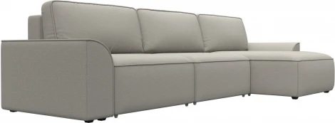 Диван угловой Лига-048 НПБ лонг Лига Диванов (Рогожка) арт.128484