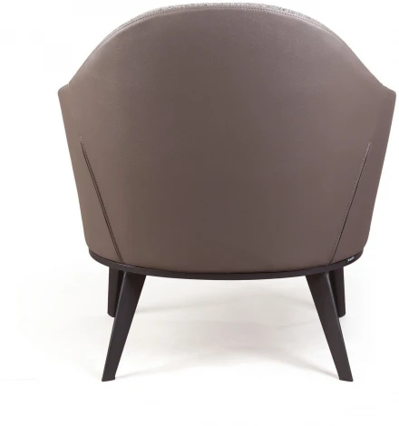 Лаунж Кресло Top Concept Leslie рогожка комби серый