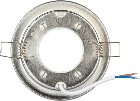 Встраиваемый точечный светильник ЭРА KL70 СН /1 (220V, круглые)