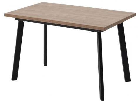Стол КАНЗАС 120 ДУБ КУНЕО / Черный каркас M-City 64603