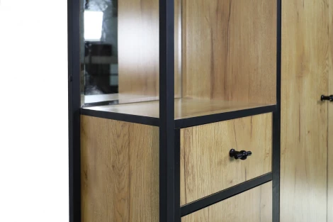 Прихожая Берген-5, Дуб крафт золотой, Ивару