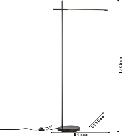 Торшер Favourite Modet 4519-1F (LED, 220V, выключатель)