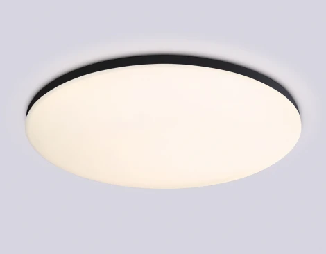 Потолочный светильник RGB круглый светодиодный с пультом и управлением смартфоном Ambrella ORBITAL FZ2005 (220V, умный дом - Алиса, Tuya Smart, Алекса, Smart Home, круглые, IP54)