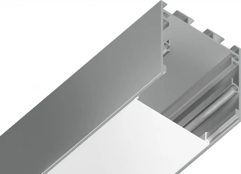 Алюминиевый профиль накладной/подвесной "Profile System" для светодиодной ленты до 26мм Ambrella Illumination GP2550AL