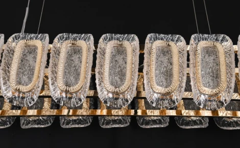 Подвесная люстра светодиодная Fluorite Nobilta FL1183-9PO