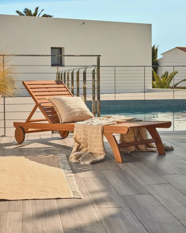 Шезлонг La Forma (ex Julia Grup) Beila (Дерево,Эвкалипт)