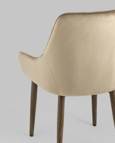 Стул Stool Group Диана велюр бежевый УТ000031286