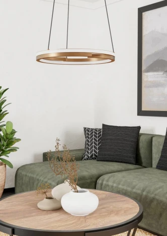 Подвесной светодиодный светильник с регулировкой цветовой температуры Eglo Mezzomonte 901826