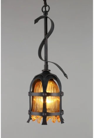 Подвесной светильник Aployt Simona APL.500.06.01 (220V, на цепи, под старину, факел)