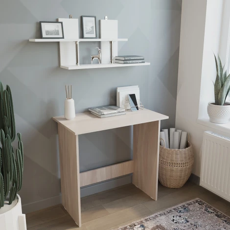 Полка МАМА Умный (ЛДСП/Белый) 101799