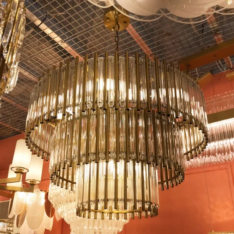 Подвесная люстра каскадная Cloyd Boulevar 10639 (220V, на цепи)