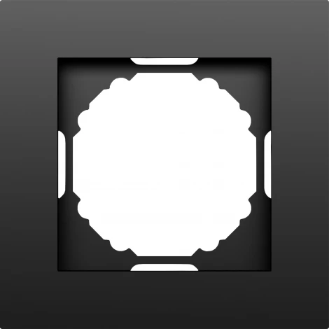 Рамка 1-я, матовый карбон Donel A07 DE21130