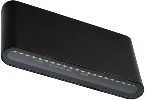 Архитектурная подсветка Feron Техно 48362 DH505, 8W, 460lm, 4000K, черный (LED, 220V, IP54)