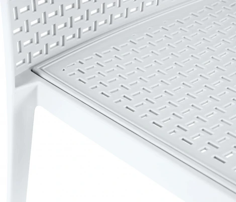 Стул уличный Bottega ОГОГО Обстановочка! (Пластик/Белый) арт.926908