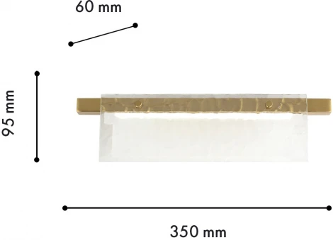 Настенный светильник Favourite Gelido 4518-1W (LED, 220V)