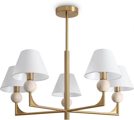 Потолочная люстра на штанге Freya Riley FR2043CL-05BS (220V)