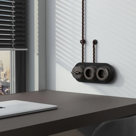 Комплект изоляторов 100 шт. (мокко матовый) Werkel W6433414 (a064920)