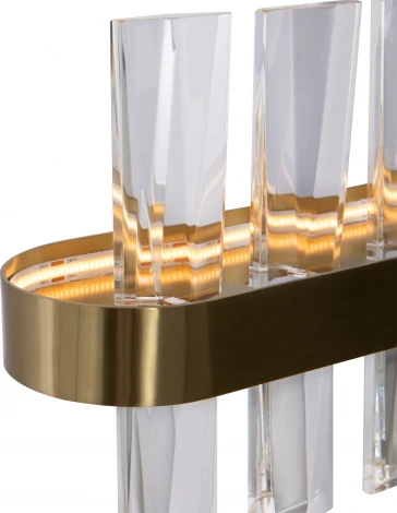 Подвесной светильник Maytoni Mirage MOD173PL-L48BS3K (LED, 220V, хрусталь, на тросе)