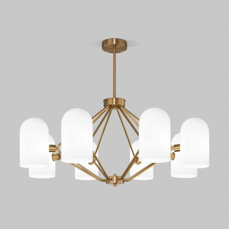 Потолочная люстра на штанге Eurosvet Bambola 60157/8 латунь (220V)