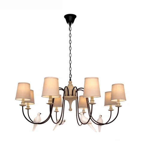 Подвесная люстра с птичками Loft It Birds LOFT1029A-8
