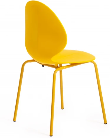 Стул EBAY (mod 03) / 1 шт. в упаковке Tetchair (Металл,Пластик/Желтый) арт.19076
