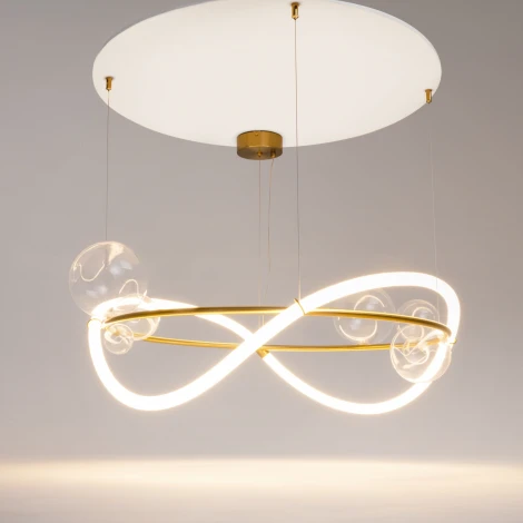 Подвесной светильник с гибким неоном Maytoni Oasis MOD289PL-L53BS3K (LED, 220V, на тросе)