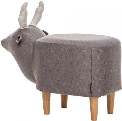 Пуф Leset Maral COMBI (Фанера,Массив дерева,Рогожка) арт.2500000043567