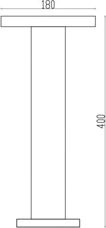 Наземный светильник Maytoni Wald O420FL-L12GF (LED, 220V, IP65)