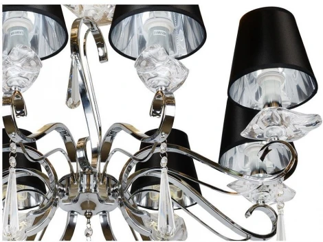 Подвесная люстра iLamp Stella RM1684/8CR (220V, на цепи)