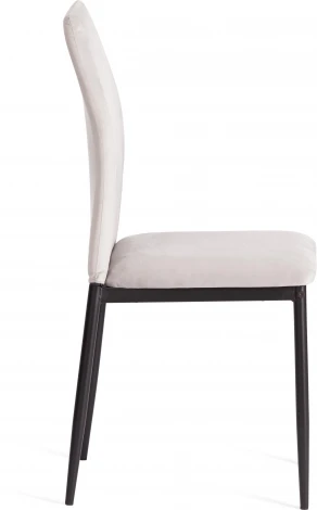 Обеденный стул Tetchair CAPRI (Металл,Вельвет/Серый,Черный) 20552