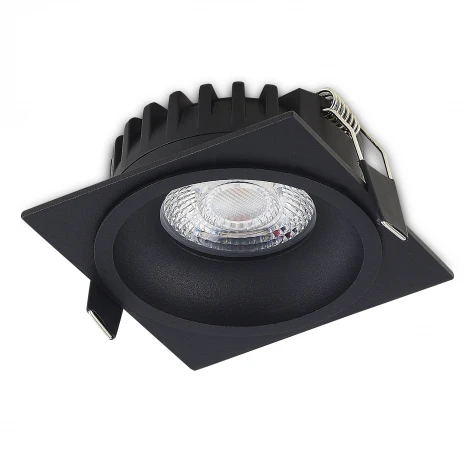 Встраиваемый светильник Donolux Crater DL20761R10W1BTriac 10W 876Lm 3000K черный