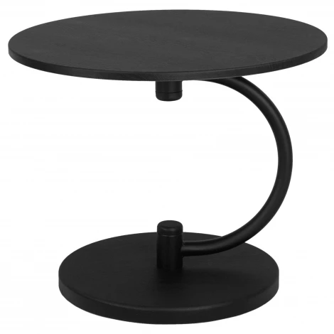 Стол журнальный Дуэт 13 черный/черный элит Mebelik 009404