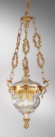 Подвесной светильник Nervilamp 572 572/3S/AM (220V, на цепи)