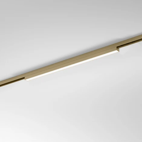 Трековый светильник магнитный светодиодный Elektrostandard Line Magnetic Brass Line 12W 4000K (латунь) 85526/01