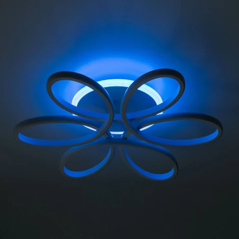 Потолочная люстра RGB Citilux Сезар Смарт CL233A150E (LED, 220V, умный дом - Алиса, Маруся, Сири, цветы)