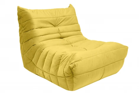 Диван Dreambag Маршмеллоу Желтый 1 секция 7313100