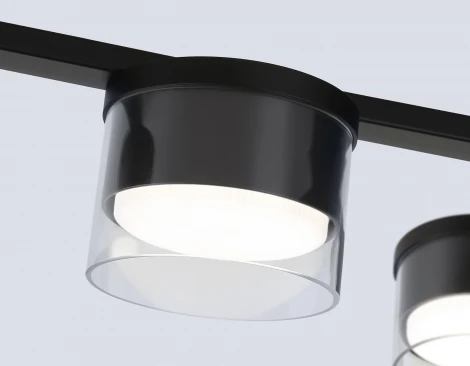 Потолочная люстра черный/прозрачный GX536/6 Ambrella Style GX53 FL51670