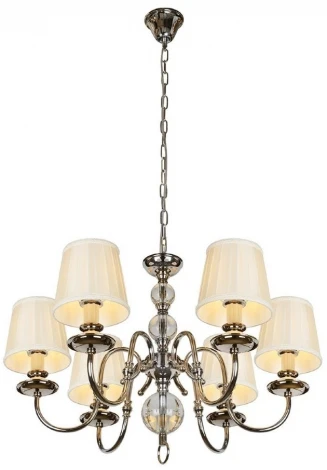 Подвесная люстра iLamp Armonia P2510-6 nic (220V, на цепи)