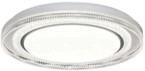 Настенно-потолочный светильник Sonex Suzy Silver 7642/EL MARON SN LED 70Вт 3000-6000K D490 IP43 пульт ДУ (220V, круглые)