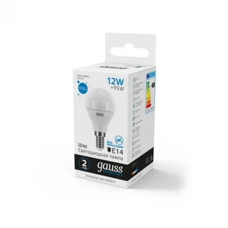 Лампочка светодиодная Gauss Elementary Шар 53132