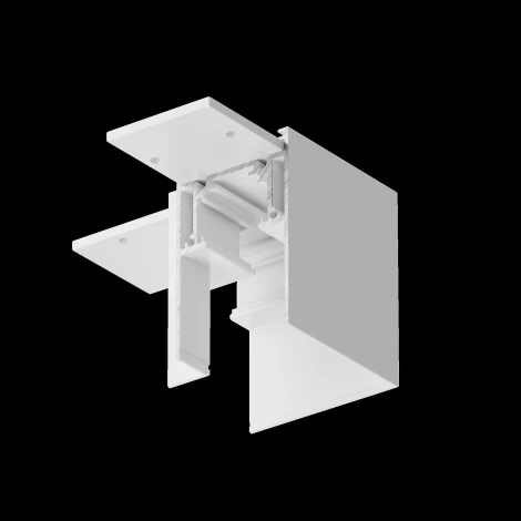 Коннектор угловой Gravity накладной белый (магнитный) Maytoni Technical TRX010CL-21W