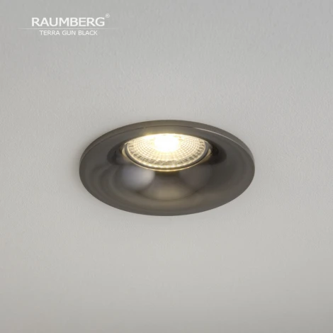 Встраиваемый светильник Raumberg TerraGunBk Gun Black