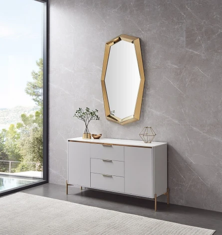 Зеркало S052 золото, шт