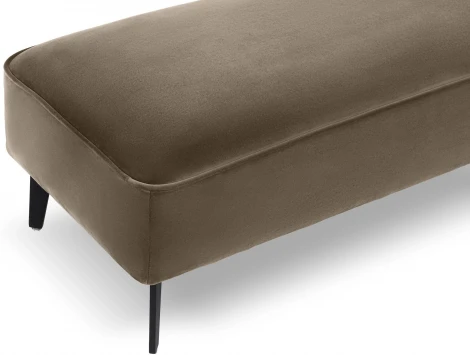 Банкетка Amsterdam ОГОГО (арт.787126), (Ткань,Велюр/Коричневый)