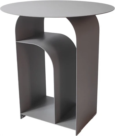 Журнальный столик Stool Group Arwel металл черный арт.УТ000040310