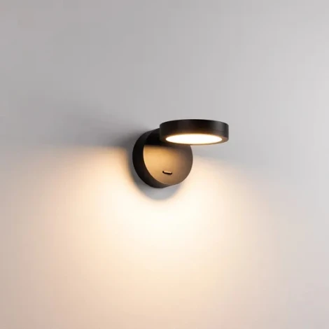 Спот SP-MILADY-R90-6W Warm3000 (BK, 110 deg, 230V) (Arlight, IP20 Металл) 048153 (LED, выключатель)