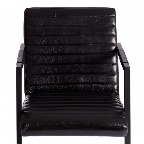 Кресло Secret de Maison Пилот/Pilot (мод. 2209b) металл/кожа буйвола, 54х60х91см, черный Tetchair 20562